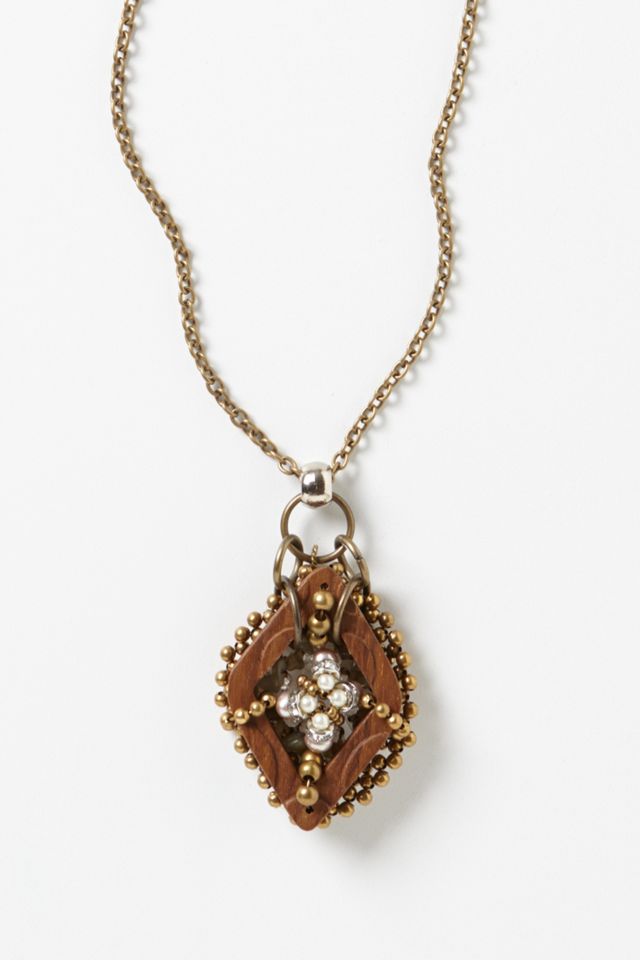 Borda Wooden Necklace #3