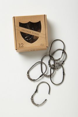 Iron Shower Curtain Rings
