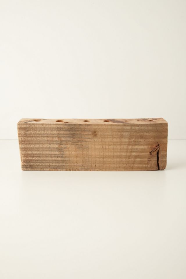 Oakwood Makeup Brush Holder #3