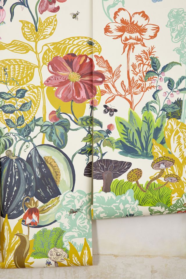 York Wallcoverings Nathalie Lete Les Fleurs Wallpaper