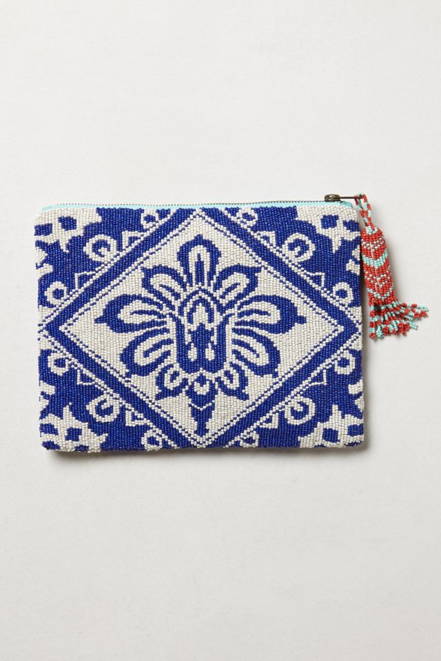 Beaded Bali Pouch #1