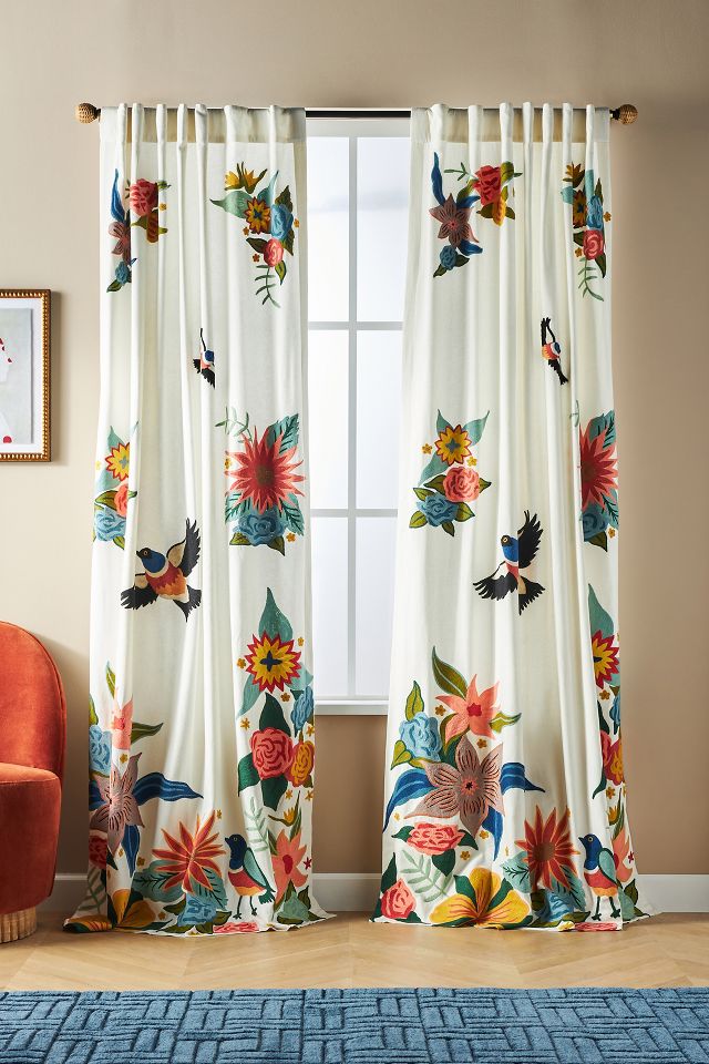 Soaring Starlings Curtain