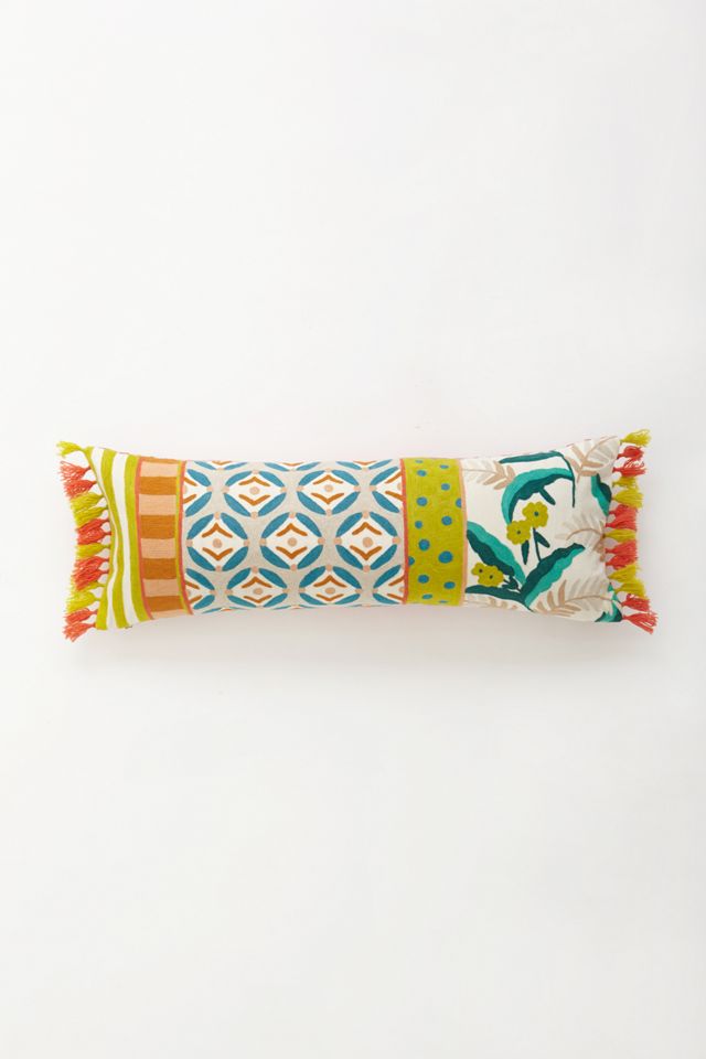 Aziza Crewelwork Pillow #1