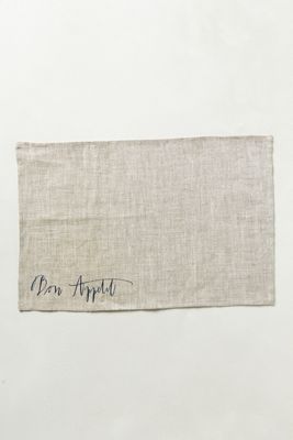 Bon Appetit Placemat