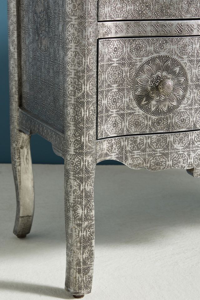 Hand-Embossed Four-Drawer Dresser #1