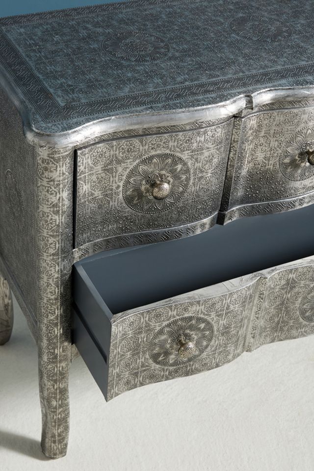 Hand-Embossed Four-Drawer Dresser #2