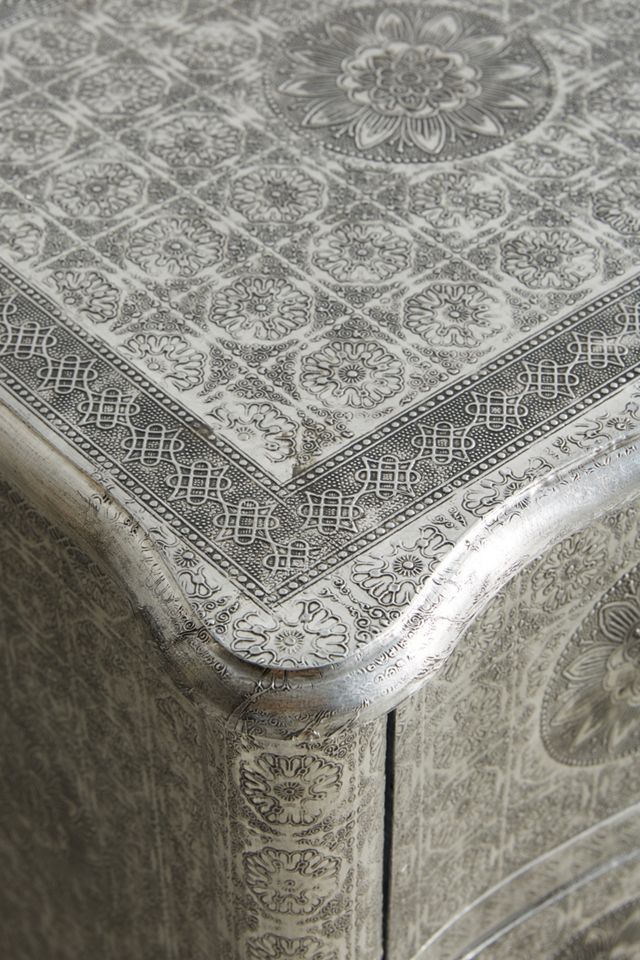 Hand-Embossed Four-Drawer Dresser #4