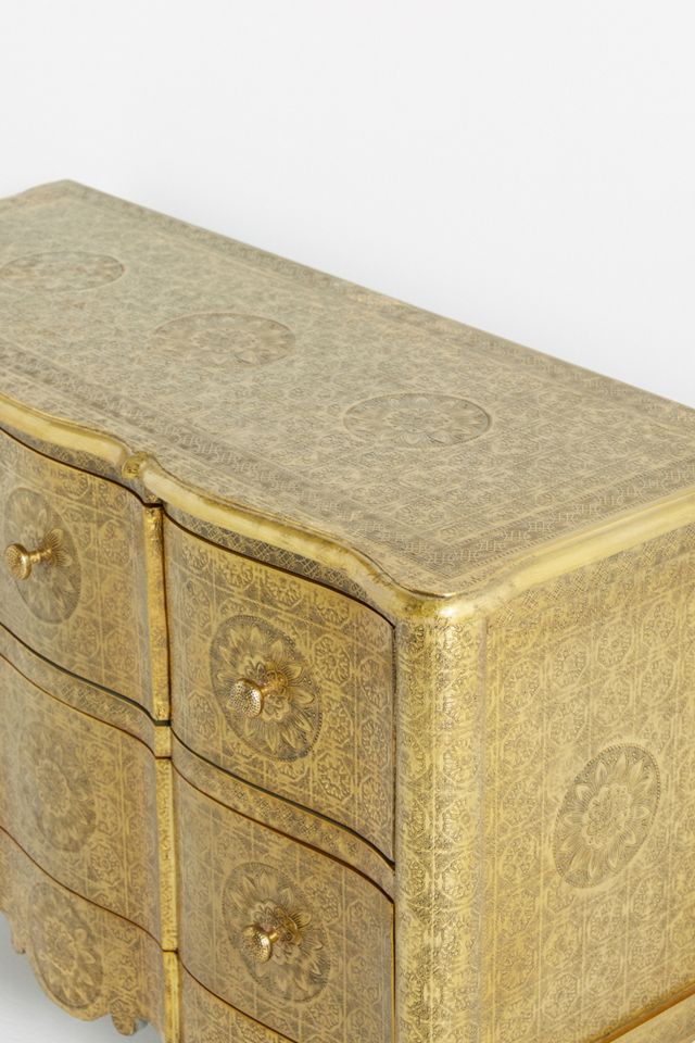 Hand-Embossed Four-Drawer Dresser #2