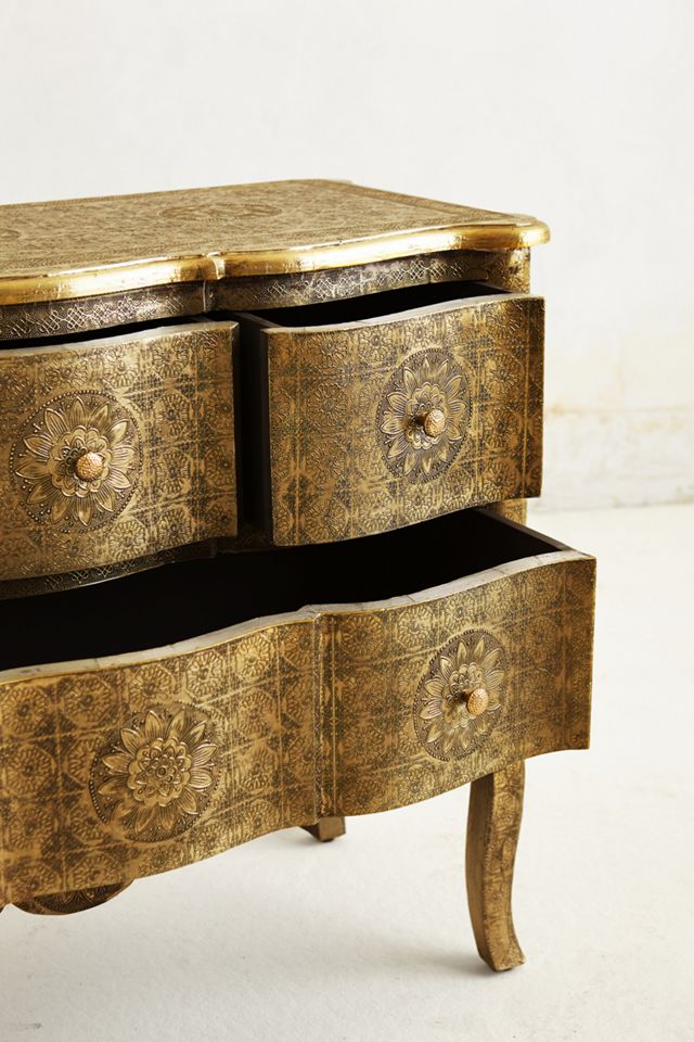 Hand-Embossed Four-Drawer Dresser #2