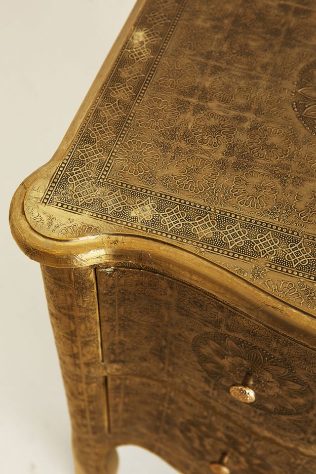 Hand-Embossed Four-Drawer Dresser #3