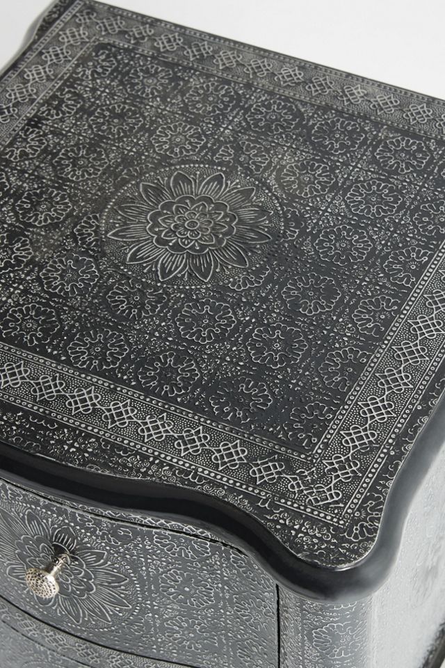 Hand-Embossed Nightstand #4