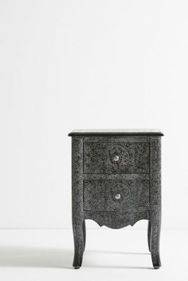 Hand-Embossed Nightstand