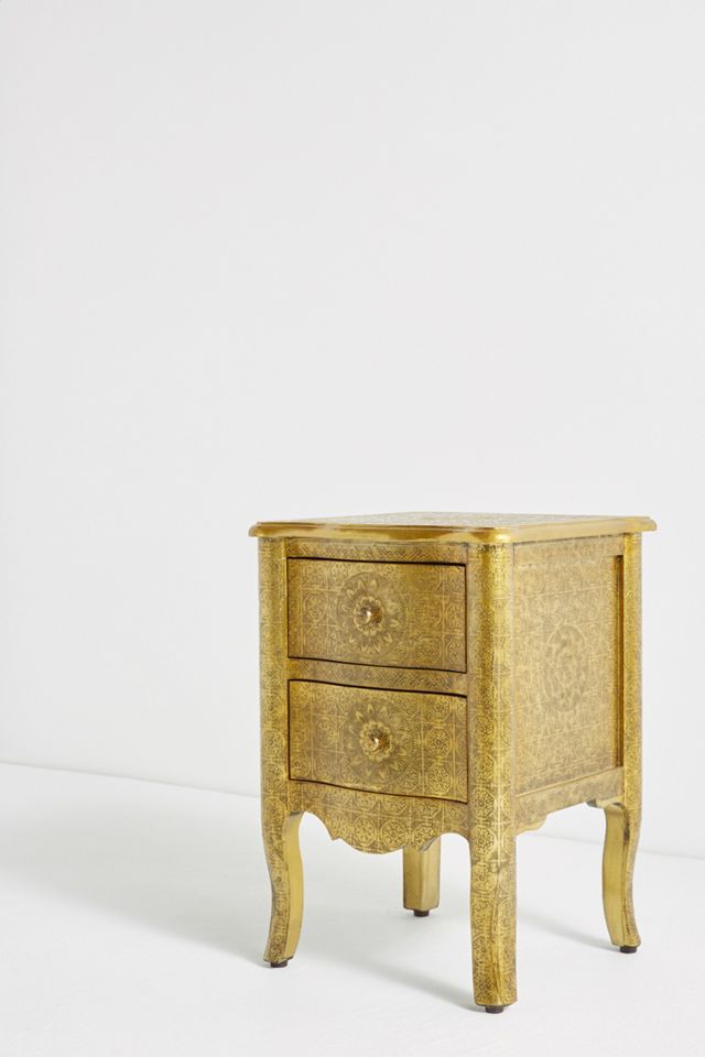 Hand-Embossed Nightstand #2