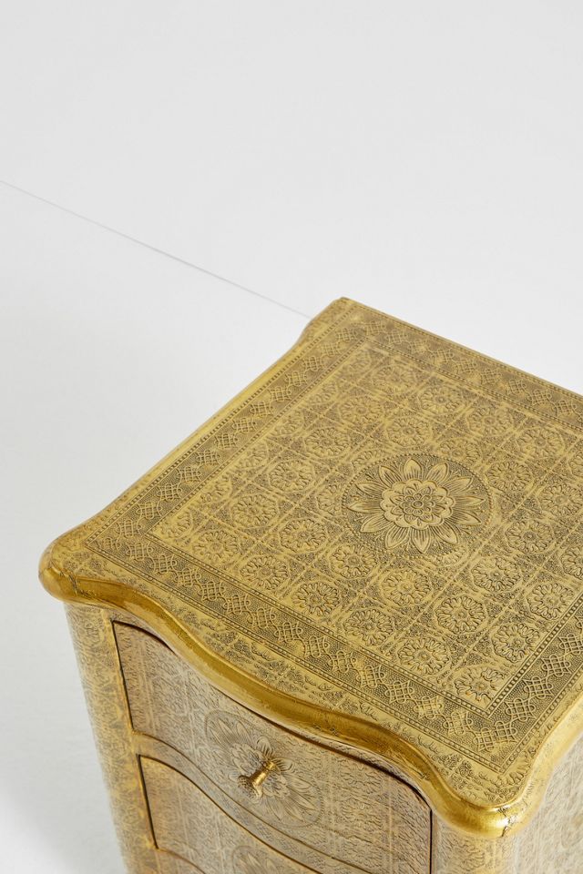 Hand-Embossed Nightstand #3