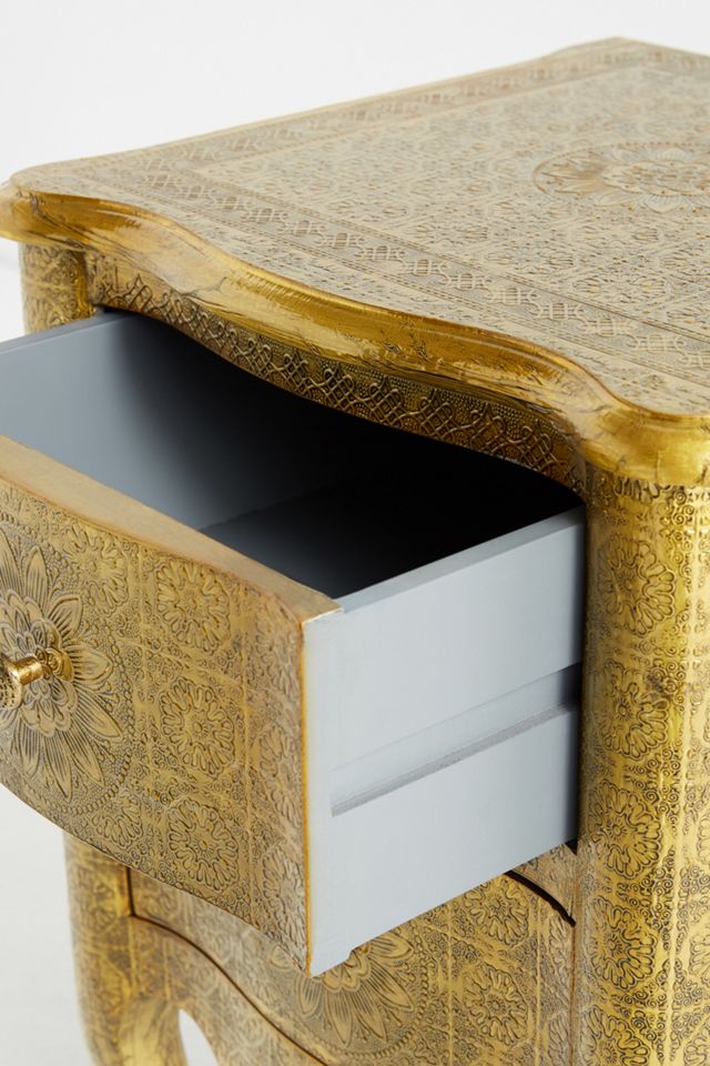 Hand-Embossed Nightstand #4
