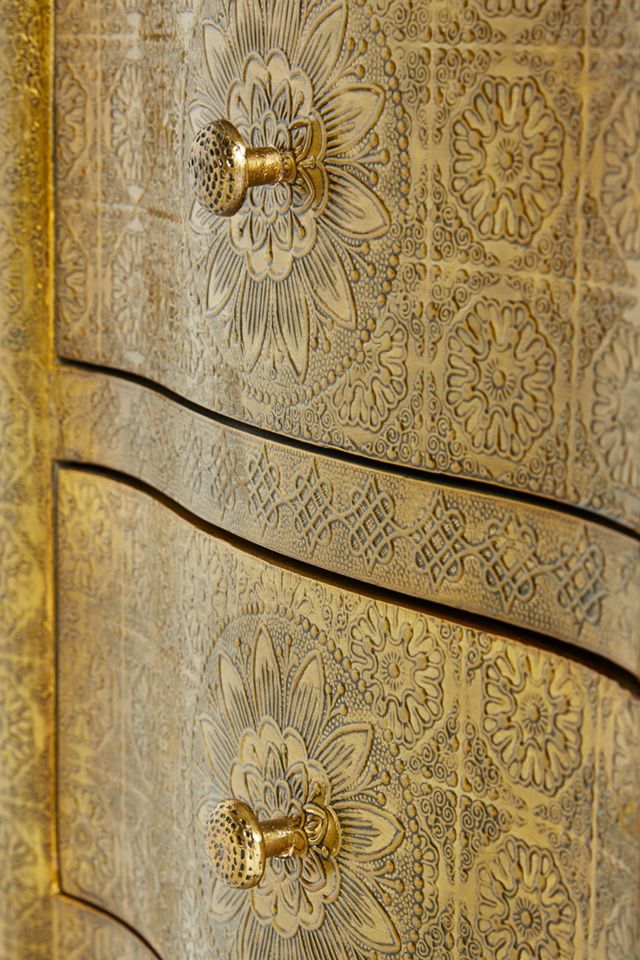 Hand-Embossed Nightstand #5