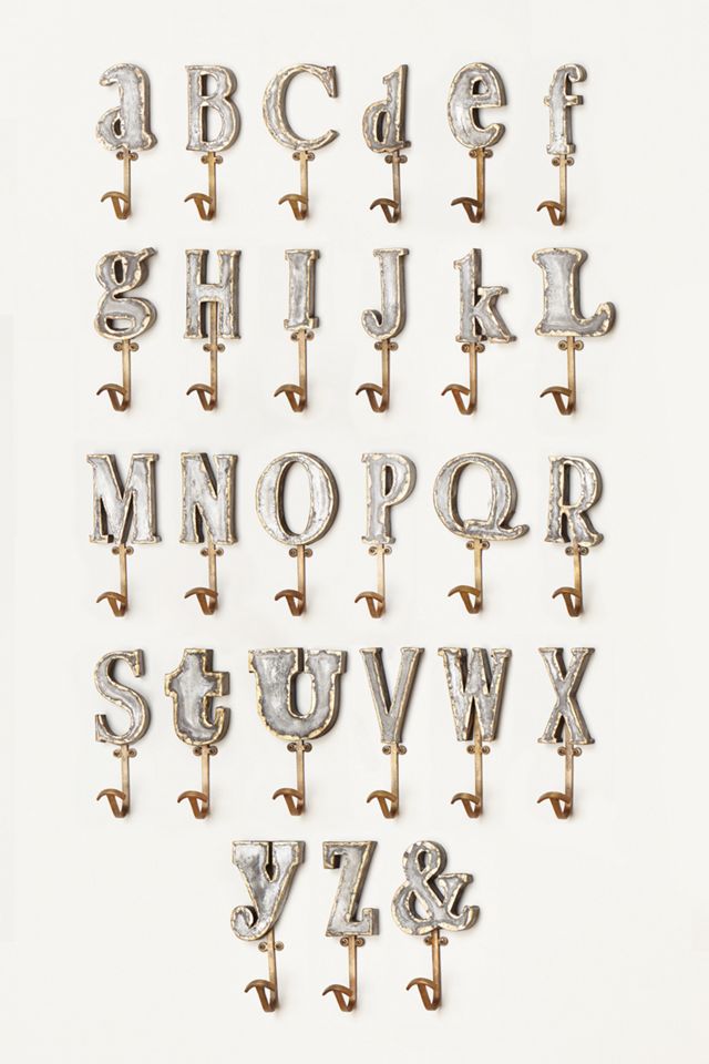 Marquee Letter Hook #1