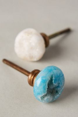 Druzy Quartz Knob