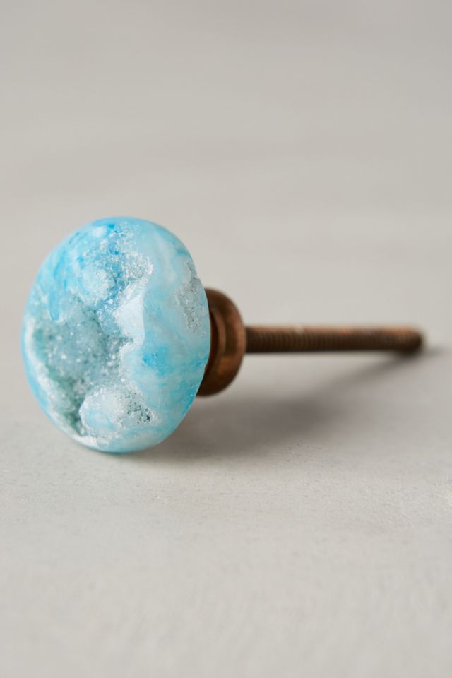 Druzy Quartz Knob #2