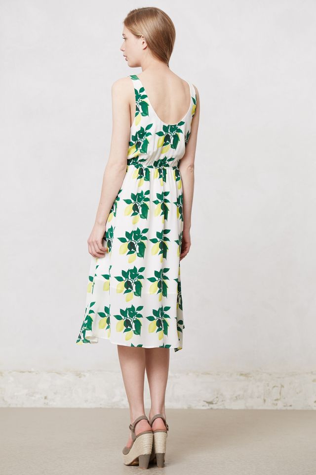 Anthropologie 2025 lemon dress