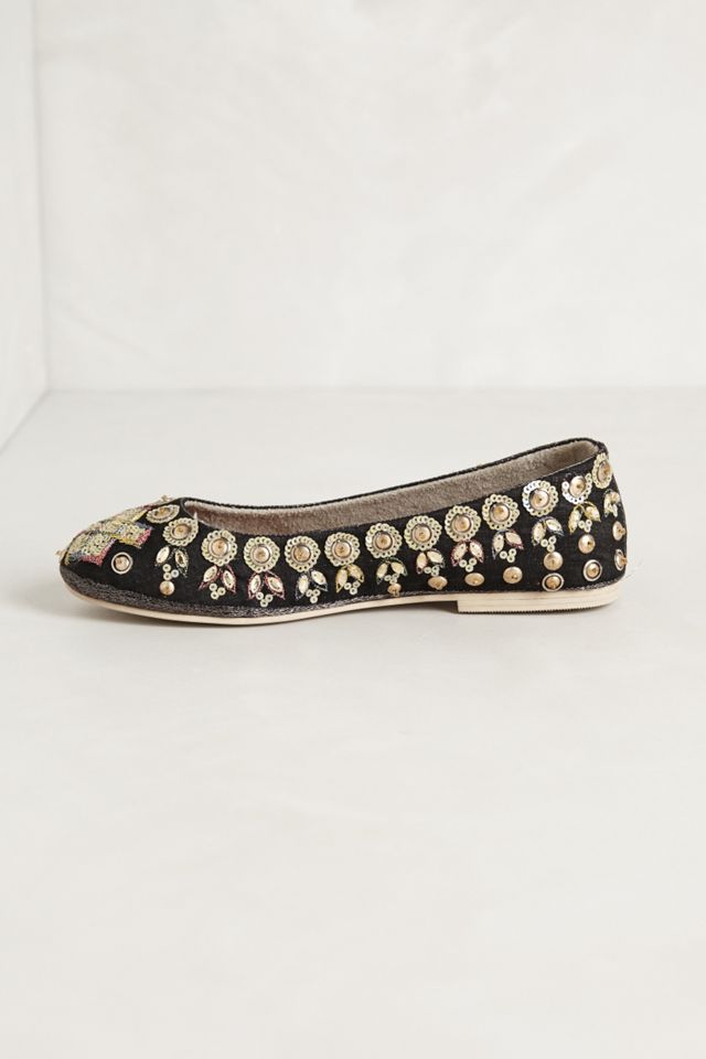 Jeweled Ballet Flats      #2