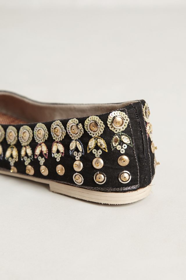 Jeweled Ballet Flats      #3