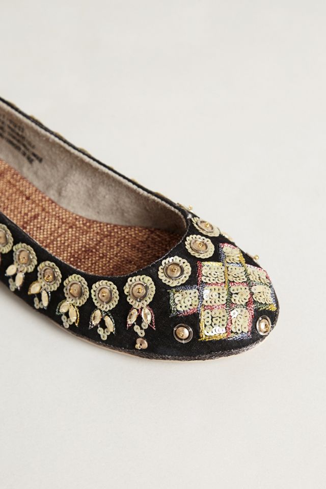 Jeweled Ballet Flats      #4