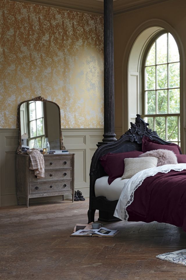 Washed Wood Three-Drawer Dresser #3