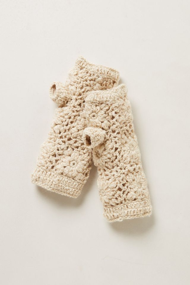 Hand-Crocheted Fingerless Gloves