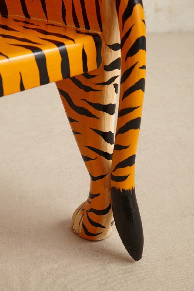 Handcarved Bengal Chair  #3