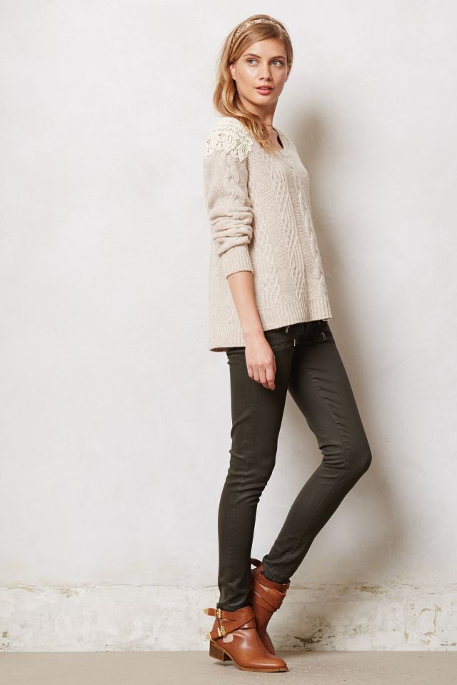Paige edgemont coated jeans deals