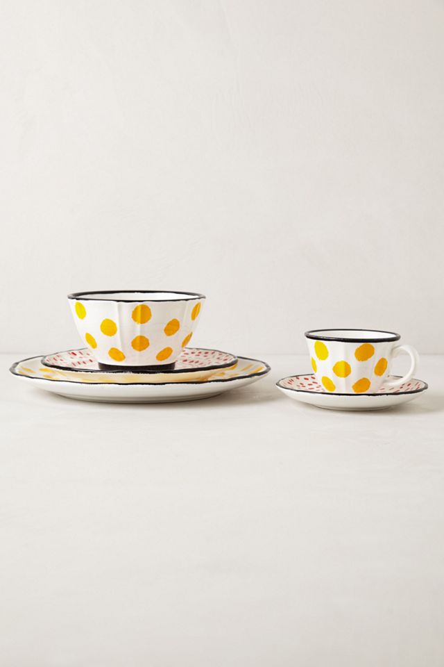 Dot Pop Dinner Plate #4