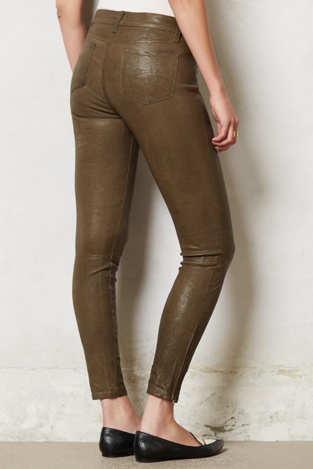 J Brand Super Skinny Leather Leggings #1