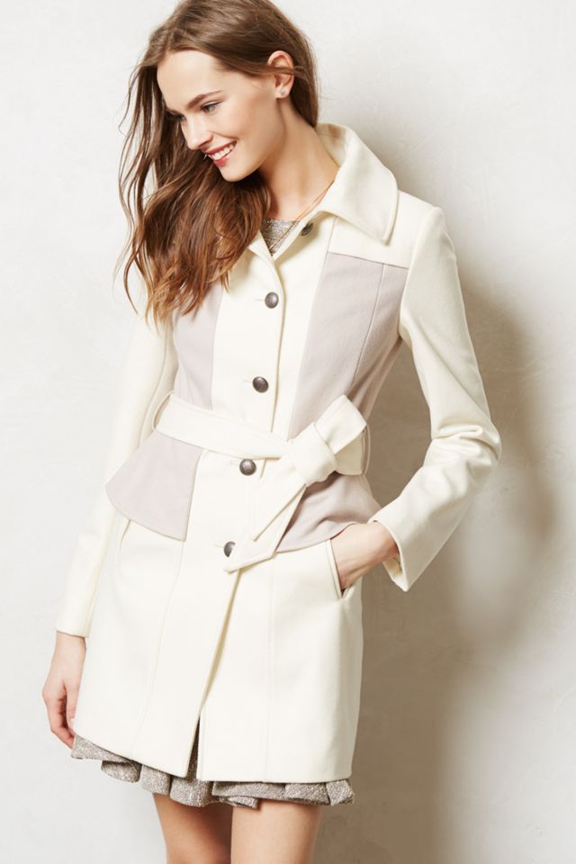 Colette Trench Coat - Sand Tech
