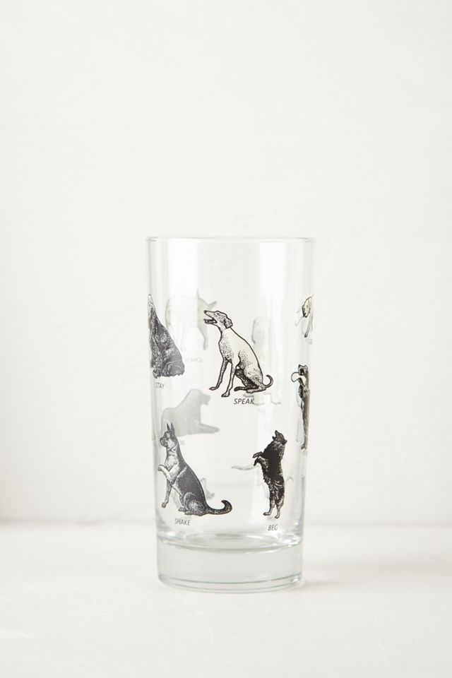 Paw Prints Juice Glass #1