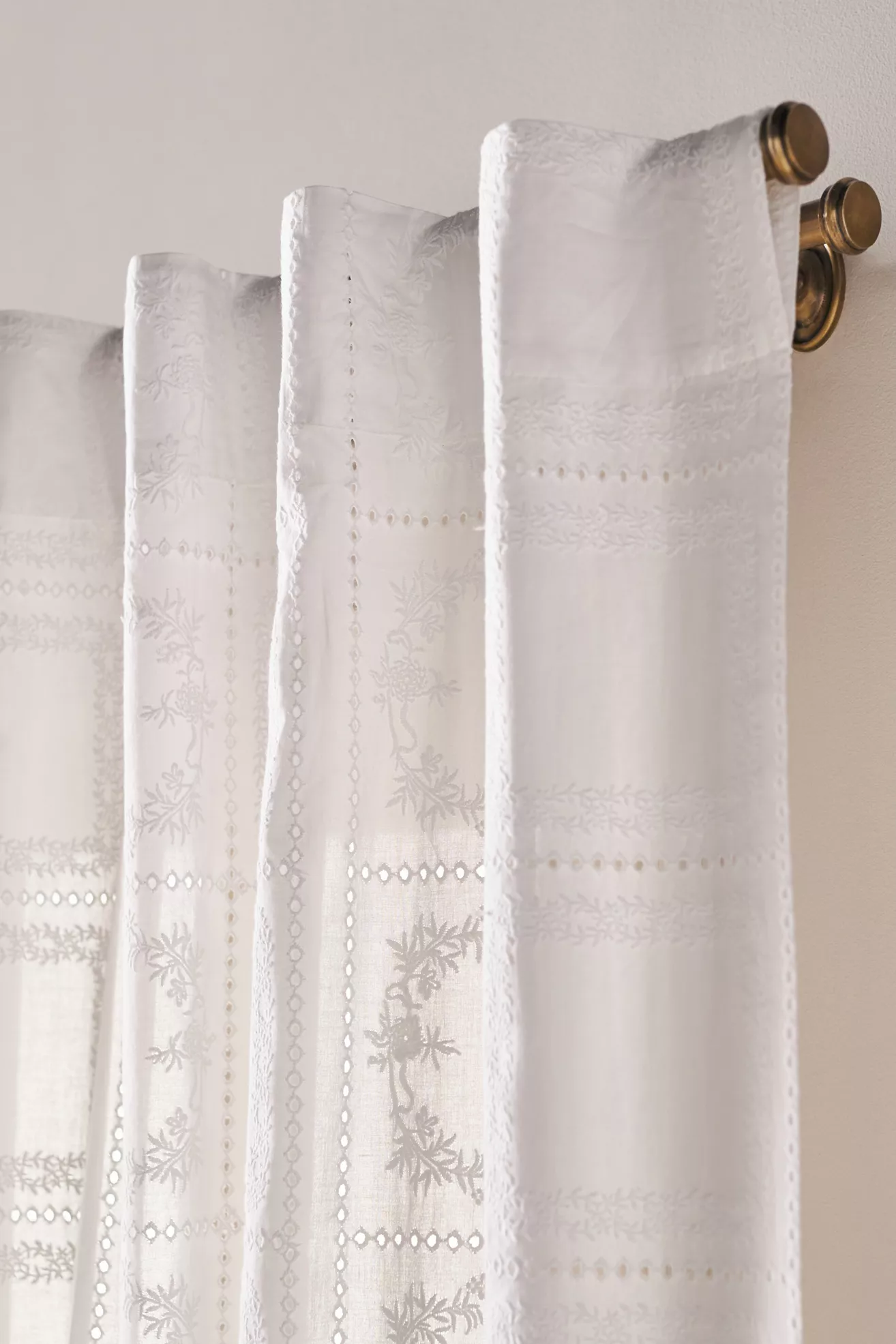 Smithery Adjustable Double Curtain Rod - thumbnail 2