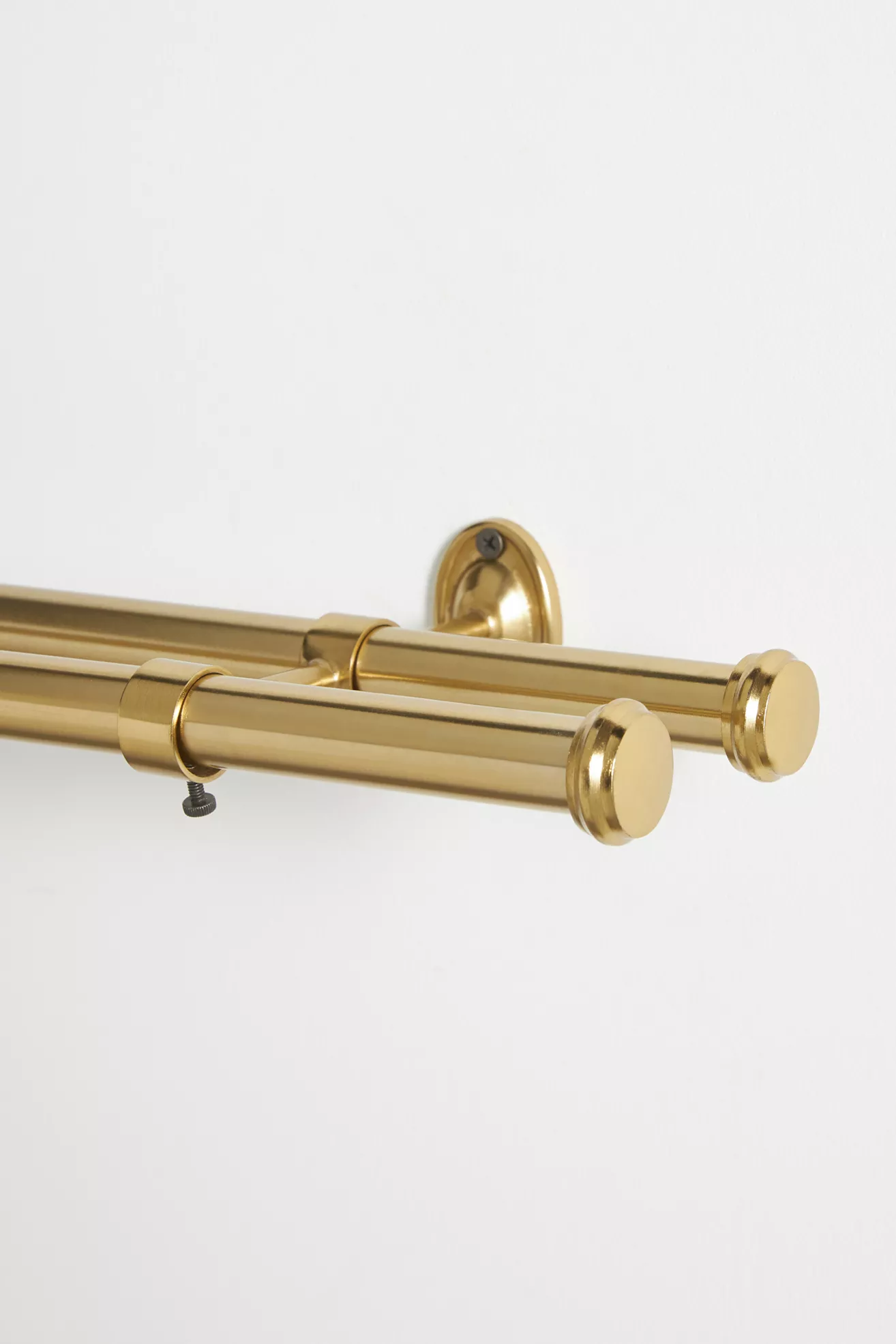 Smithery Adjustable Double Curtain Rod - thumbnail 4