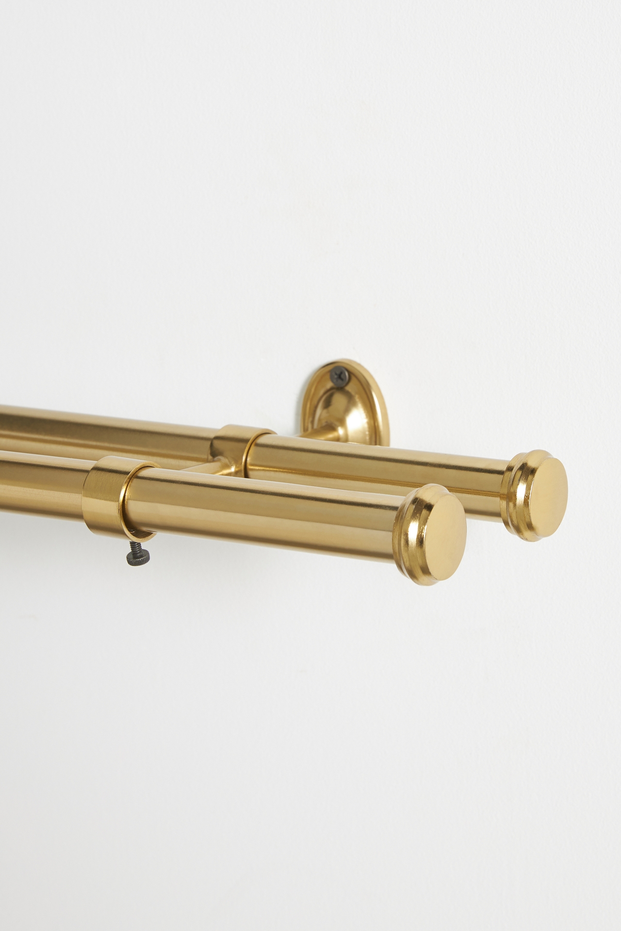 Smithery Adjustable Double Curtain Rod