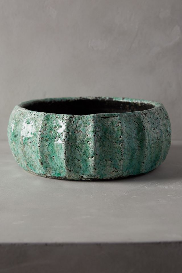 Celadon Garden Pot #3