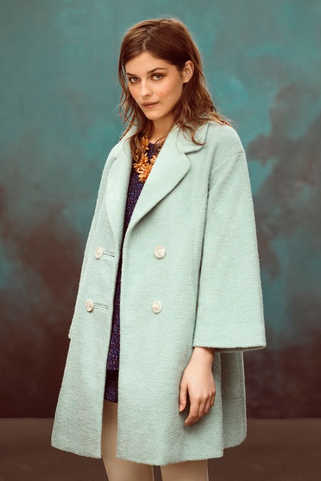 Trapeze coat hotsell