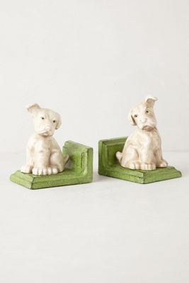 Puppy Bookends