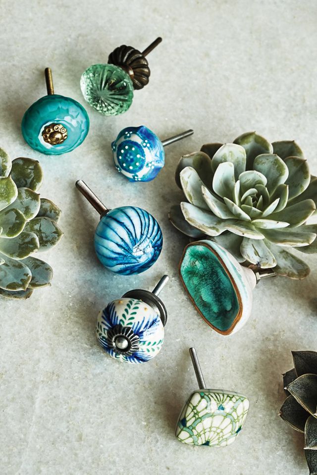Simmered Glass Knob #2