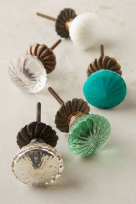 Simmered Glass Knob