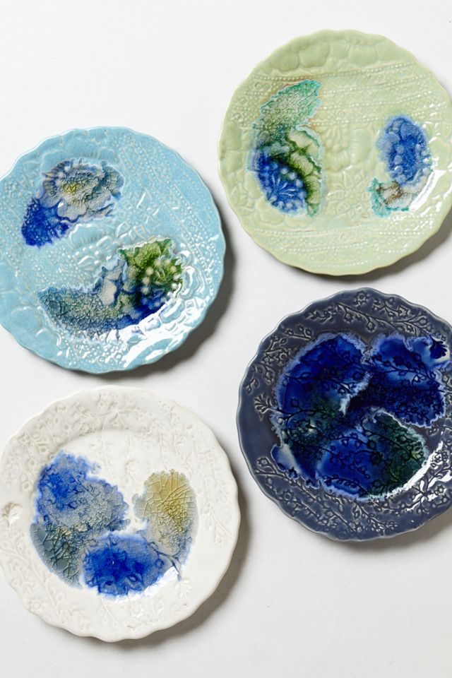 Filigree Imprint Side Plate #1