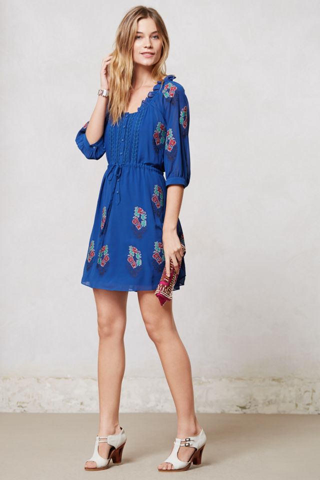Cross-Stitched Peasant Dress