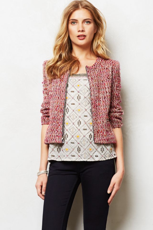 Anthropologie shop tweed jacket