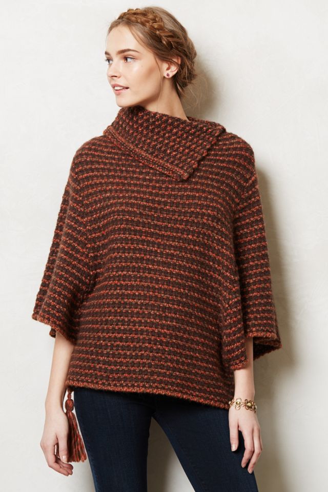 Cowl Neck Poncho | Anthropologie