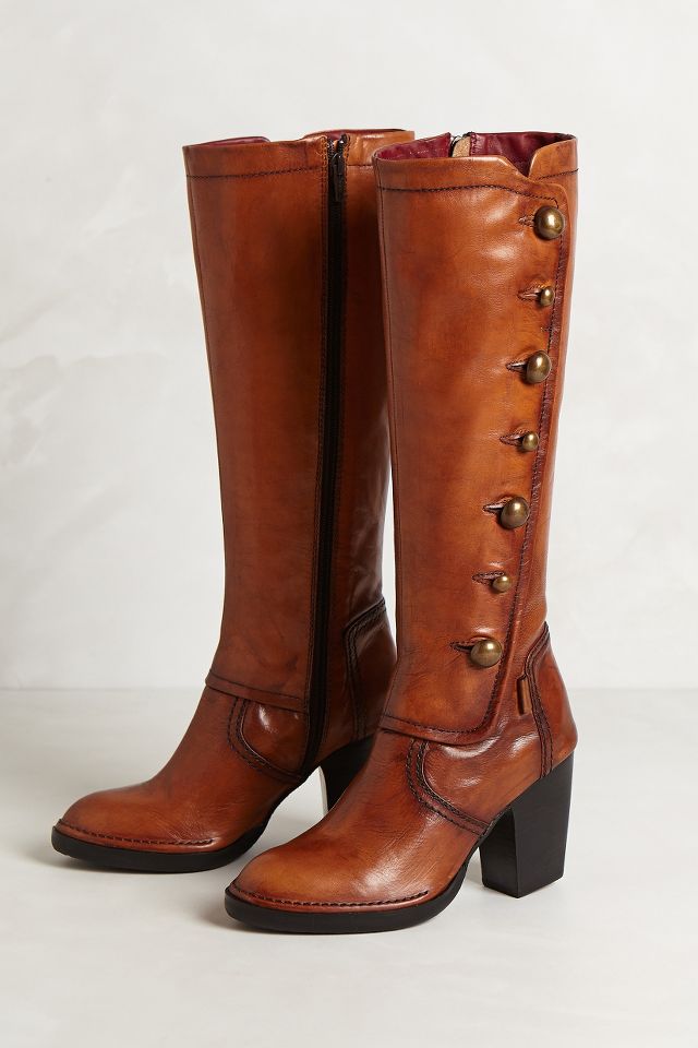 Heath Button Boots | Anthropologie