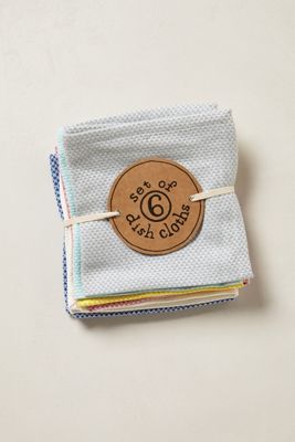 Waffle-Stitch Dishcloths  