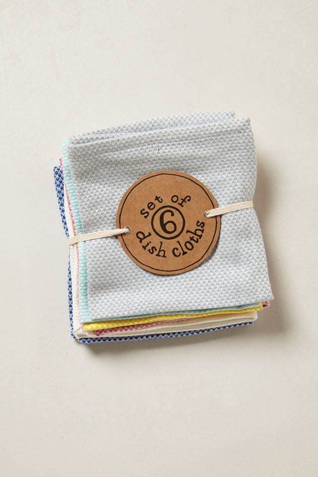 Waffle-Stitch Dishcloths  